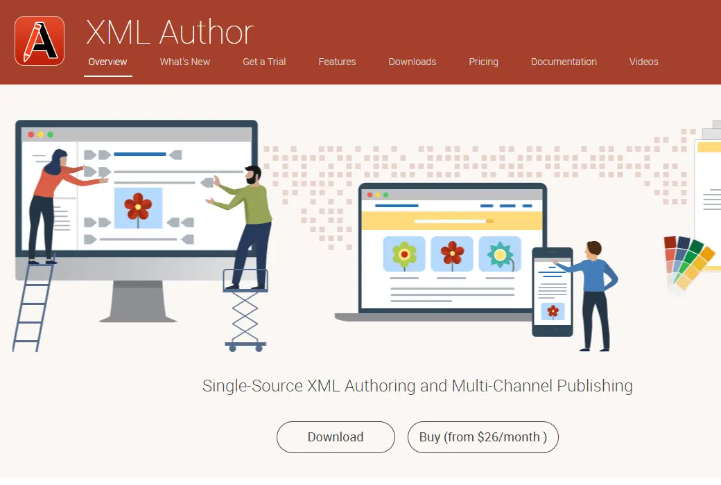Oxygen XML Author 23 XML编辑开发创作软件 专业版许可证